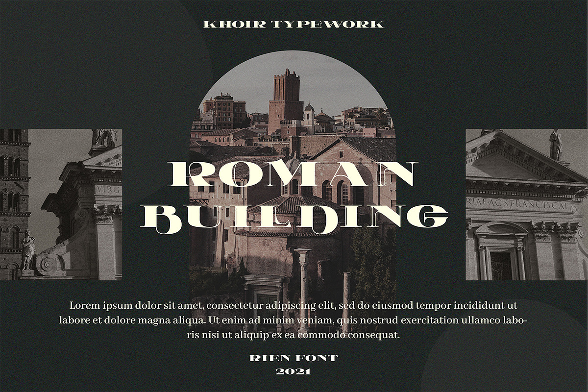 RIEN - Elegant Font, a Font by Khoir (Photo 9 of 12)