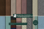 Seamless Digital Paper Bundle, an Illustration by Kandace Lalo Designs (Thumbnail 7 of 10)