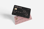 Credit Card Mockup PSD, an Advertising Mockup by Indah (Thumbnail 4 of 6)