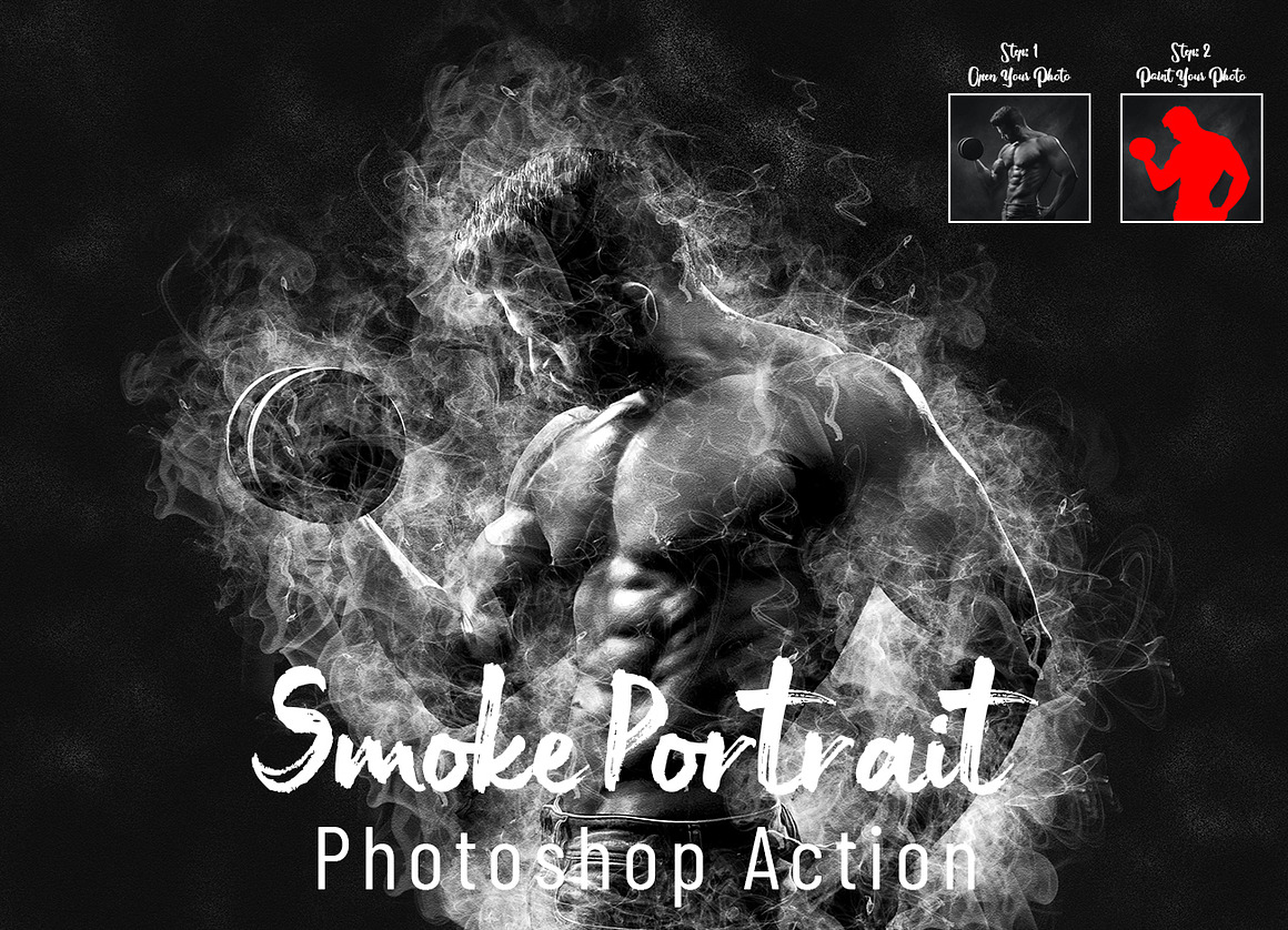 Smoke Photoshop Action Bundle, an Action Add-On by Studio Retouch (Photo 26 of 34)