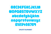 Splatt! a fat, splattered fun font, a Sans Serif Font by Little Type Factory (Thumbnail 9 of 11)