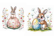 Prompt for Bunny Clipart, a Graphic by Milano Creative (Thumbnail 4 of 4)