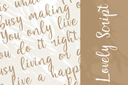 Renitah - Lovely Script Font, a Script Font by StringLabs (Thumbnail 3 of 12)