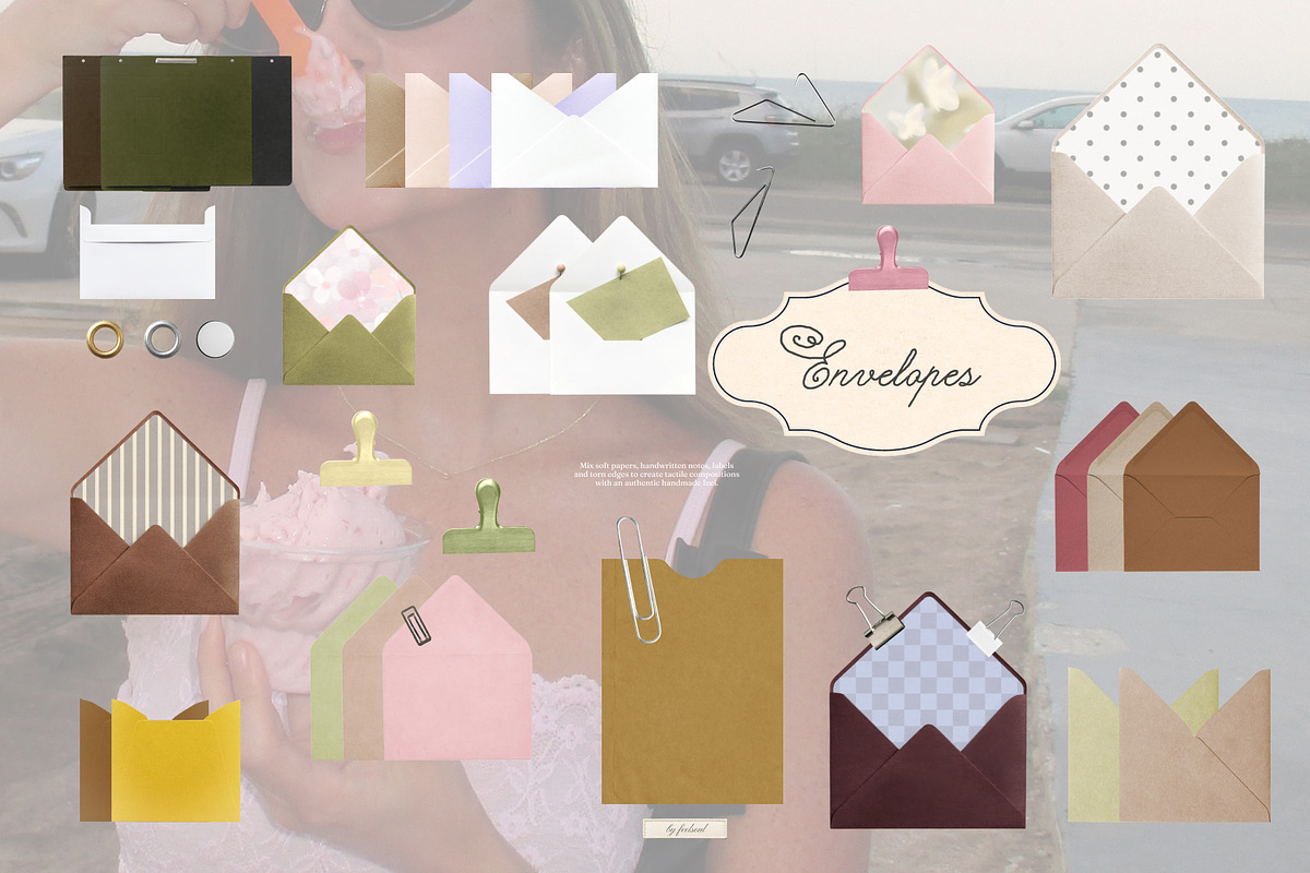 Paper Notes Collection, an Object Graphic by Feelsoul (Photo 7 of 10)