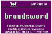 Knight of light font, a Font by weknow (Thumbnail 2 of 5)