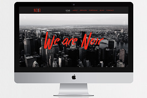 Creative One Page Website Template