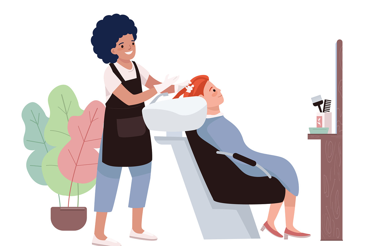 Beauty and spa characters bundle, a Person Illustration by IMG visuals characters (Photo 9 of 21)