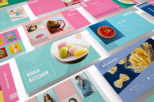 Boga Kitchen Google Slides Template