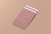 Vertical Business Card Mockup, a Books & Magazine Mockup by Mockup Supper (Thumbnail 3 of 10)