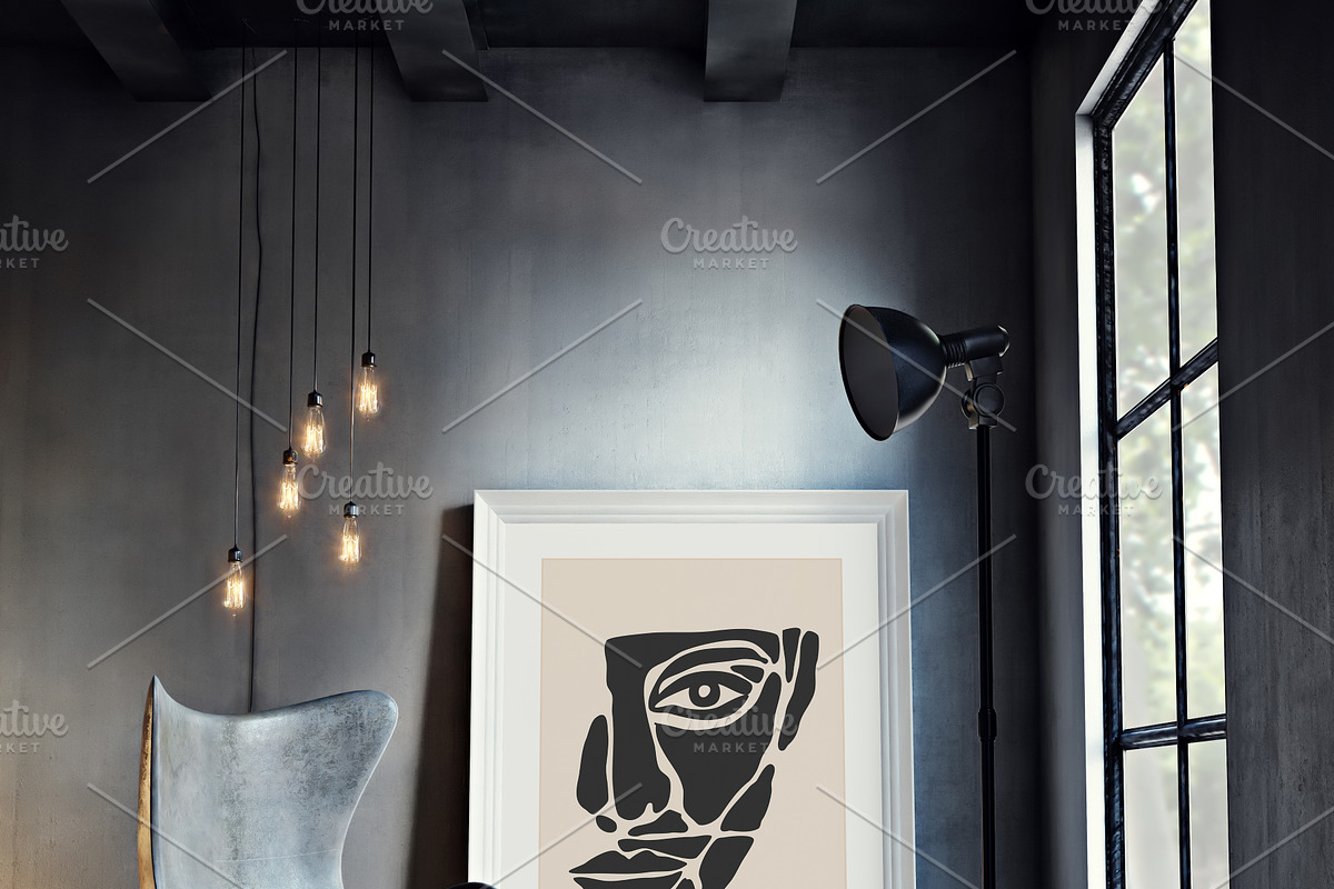 Woman Surreal Face Posters, an Object Graphic by C Design Studio (Photo 10 of 17)