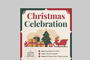 Christmas Celebration Flyer, a Flyer Template by MightyDesign (Thumbnail 4 of 7)