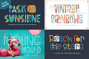 Sunshine & Lollipops Font Bundle, a Handwritten Font by Denise Chandler (Thumbnail 2 of 12)