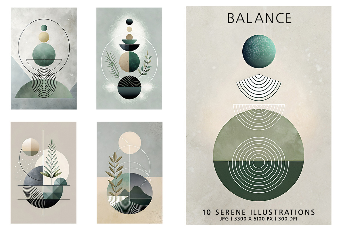 Balance, a Decorative Illustration by Digital Art Creations (Photo 2 of 4)
