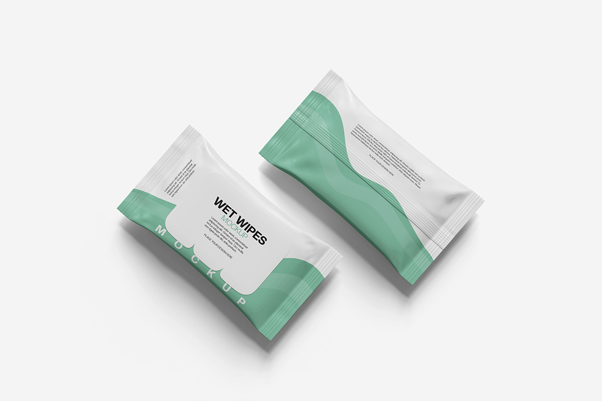 Wet Wipes Mockup, a Product Mockup by Indah (Photo 3 of 6)