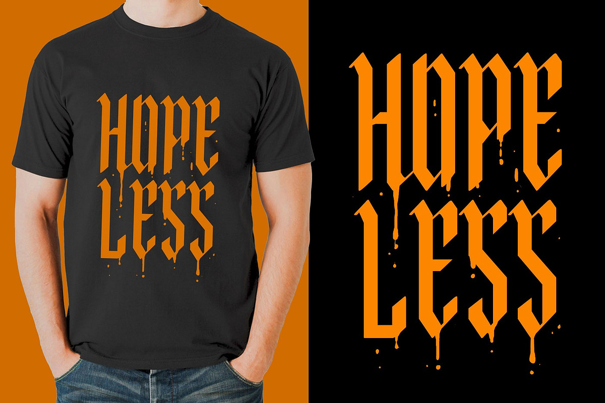Malegroth - Tall Blackletter Fonts preview 6