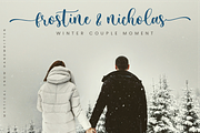 Mystical Snow - Beautiful Font, a Script Font by Sronstudio (Thumbnail 6 of 10)