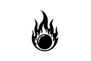 Fire Meteor Comet Silhouette Bundle, an Illustration by Designs_River (Thumbnail 30 of 51)