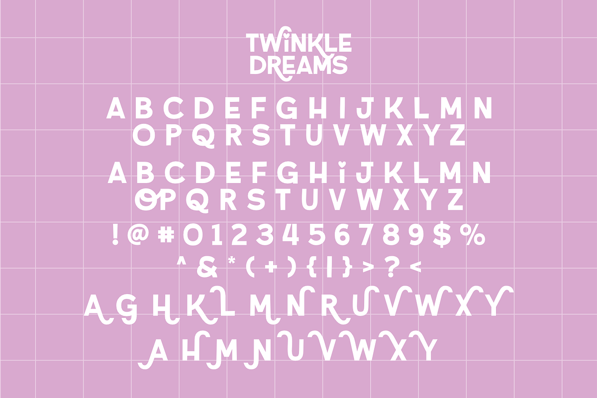 Twinkle Dreams - Christmas Font, a Sans Serif Font by Keithzo (Photo 6 of 7)
