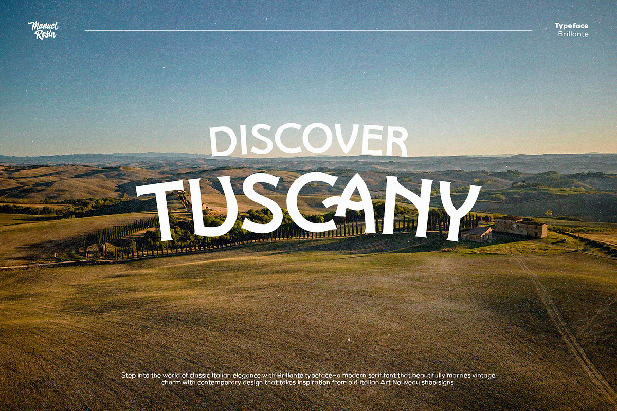 Brillante Typeface, a Serif Font by ManuelRosin (Photo 15 of 19)