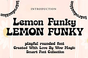 Lemon Funky, a Slab Serif Font by Wow Magic (Thumbnail 1 of 3)