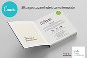 Canva Best Hotel Square Mag Template, a Magazine Template by DeLaGranSiete (Thumbnail 2 of 13)