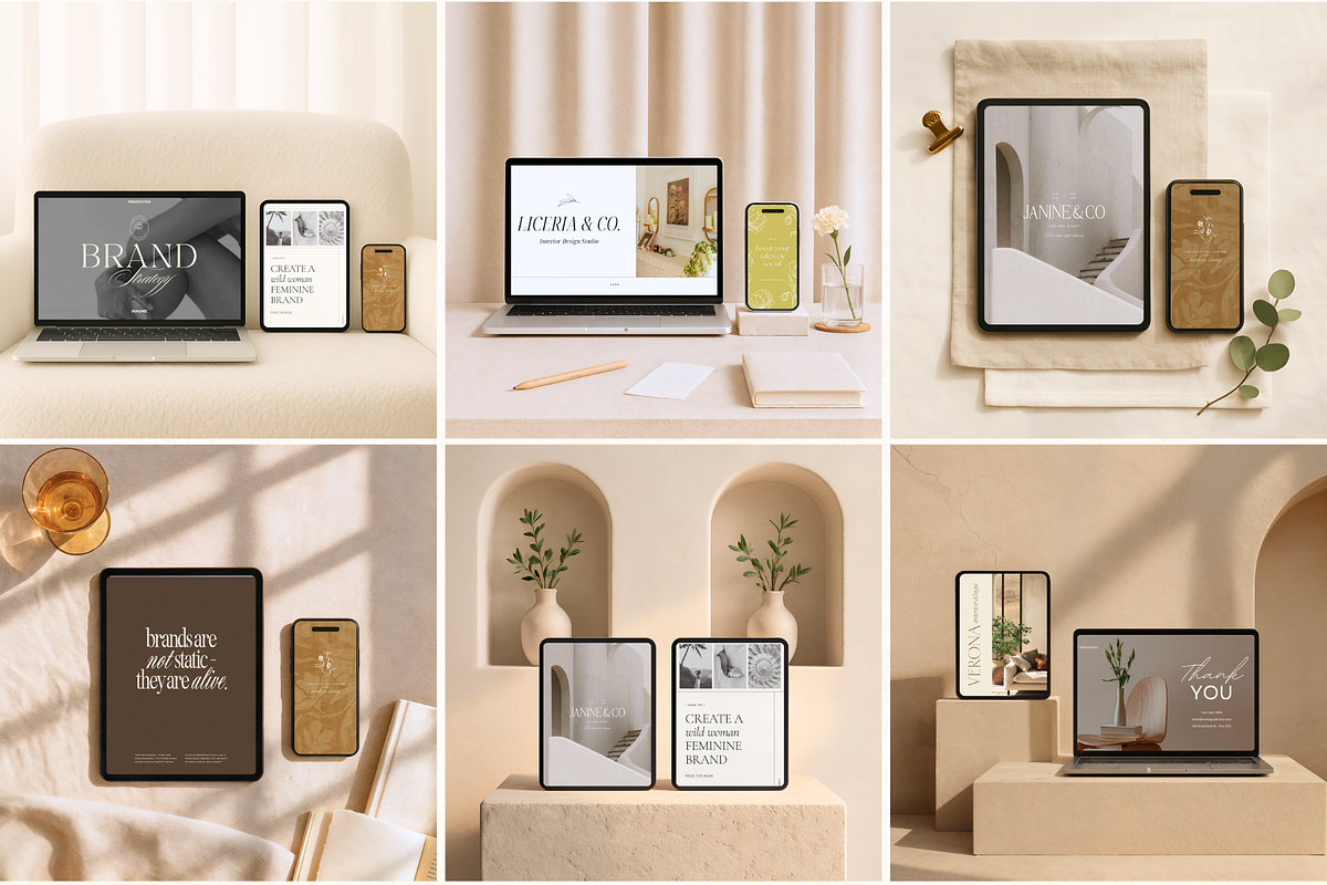 45 Multi Device Canva Mockups, a Mac Mockup by Matisse Studio (Photo 1 of 9)