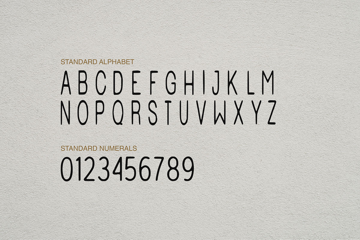 Distressense | Display Font, a Sans Serif Font by RS Design Co. (Photo 2 of 5)