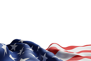 USA or American flag, an Object Illustration by ArtBackground