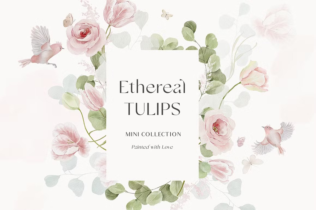Watercolor Florals Graphics bundle, a Decorative Illustration by Grace Noboa Illustrations (Photo 18 of 20)