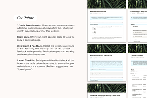 Notion Client Portal Project Planner