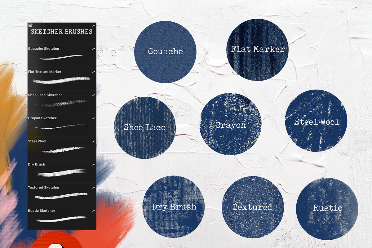 Perfectly Imperfect for Procreate, a Brush Add-On by OkayAnnie Designs (Photo 7 of 16)