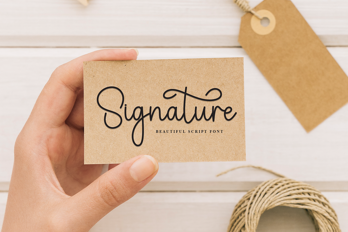 Fantasy | Script Font, a Handwritten Font by Scratchones (Photo 4 of 9)