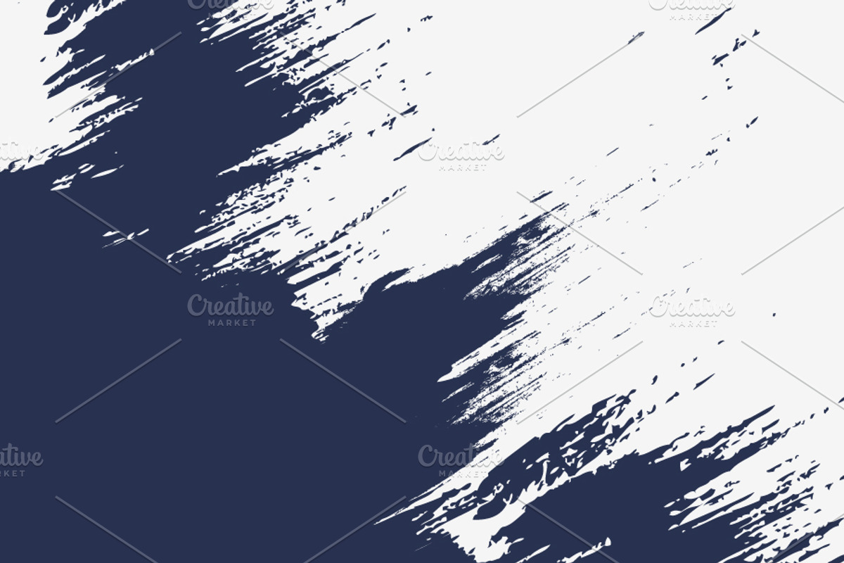 Dark Blue Brush Stroke Background, a Background Graphic by Black White Mouse Design (Photo 3 of 3)