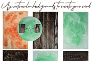 Watercolor Eco Christmas set, an Object Graphic by Ana-Sakuta (Thumbnail 9 of 10)