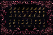 Gothica Sanctora Typeface, a Blackletter Font by alit design (Thumbnail 9 of 18)