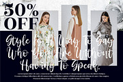 Amalia Nurse Script LS, a Script Font by GranzCreative (Thumbnail 15 of 15)