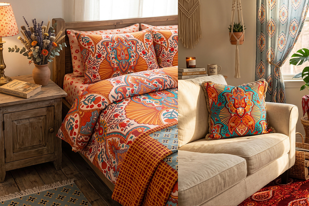 Vintage Boho & Folk Patterns, a Pattern Graphic by Sonulkaster (Photo 5 of 12)