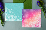 Snowflake christmas background, a Decorative Illustration by jelisua88 (Thumbnail 1 of 3)