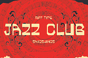 Saxoswings - Jazzy Geometric Font, a Sans Serif Font by riff.type (Thumbnail 7 of 10)
