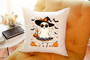 Cute Funny Ghost Pumpkin Halloween P, an Illustration by Sublimation Artist (Thumbnail 8 of 9)