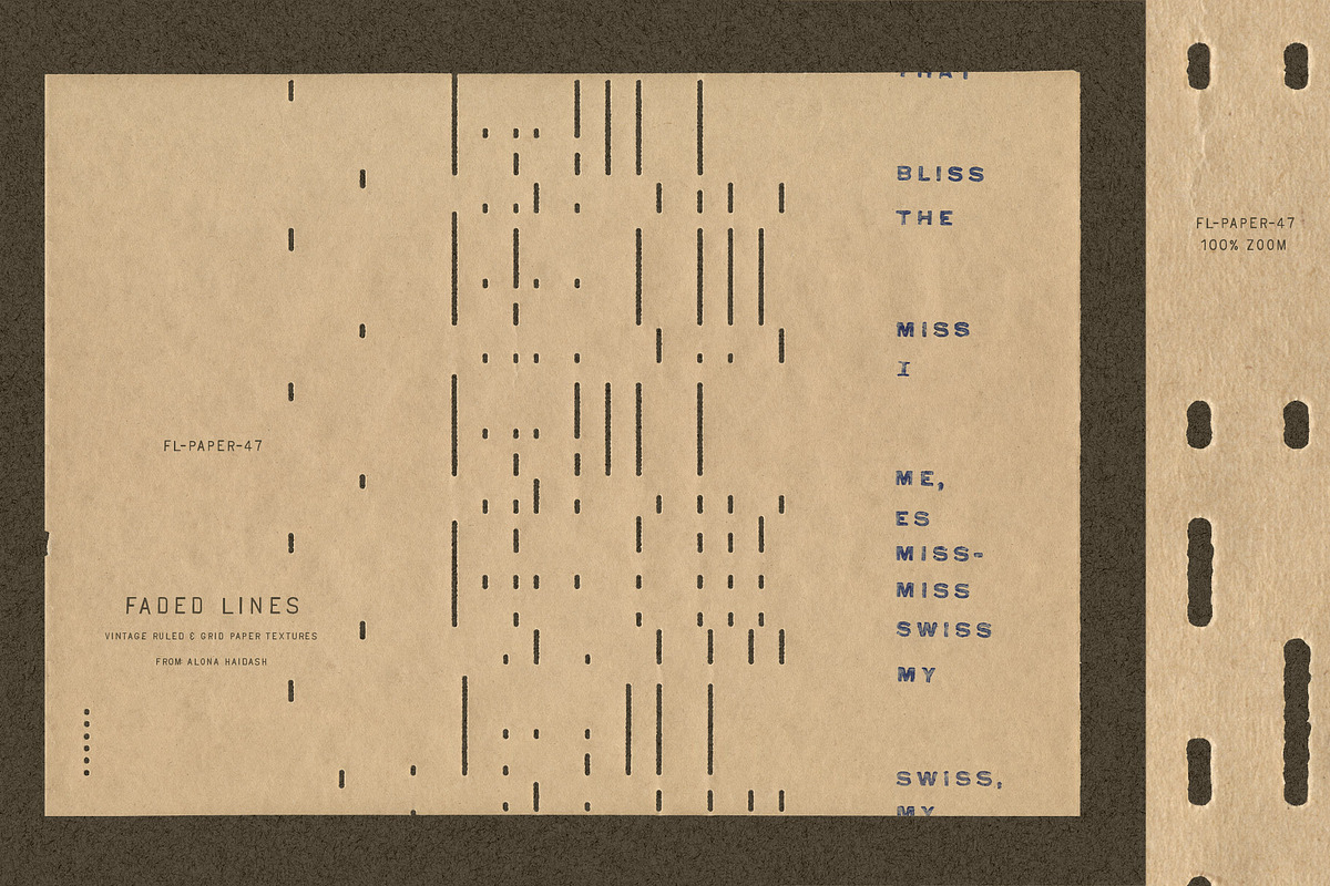 Vintage Ruled & Grid Paper Textures, a Texture Graphic by alonahaidash (Photo 15 of 15)