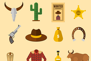 Wild West Elements Set