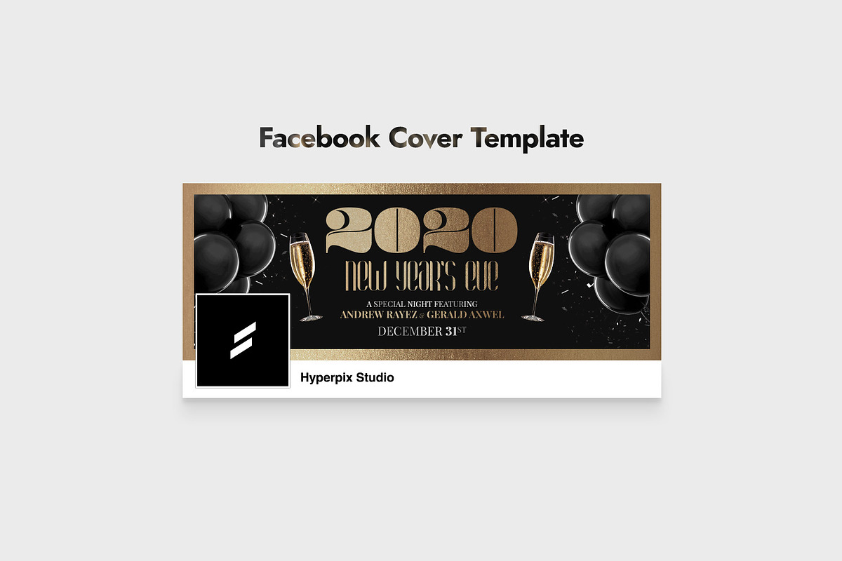 New Year Flyer Template, a Flyer Template by Hyperpix Productions (Photo 2 of 2)