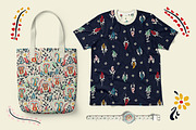 Modern Suzani collection, a Decorative Illustration by Mona Ahmed (Thumbnail 5 of 11)