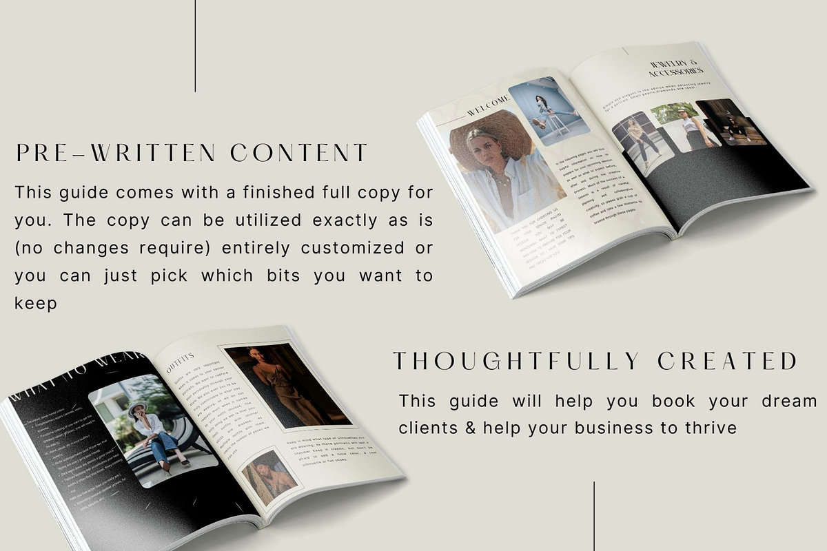 Senior Session Guide with Content, a Marketing Template by Prodesign (Photo 4 of 5)