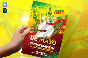 Cinco De Mayo Flyer Template