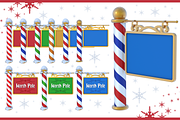 North Pole Sign - 3D, a Graphic by pixaroma (Thumbnail 4 of 5)