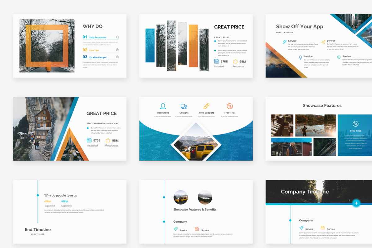 Project Status Powerpoint Bundle, a Presentation Template by One Percent Studio (Photo 16 of 34)