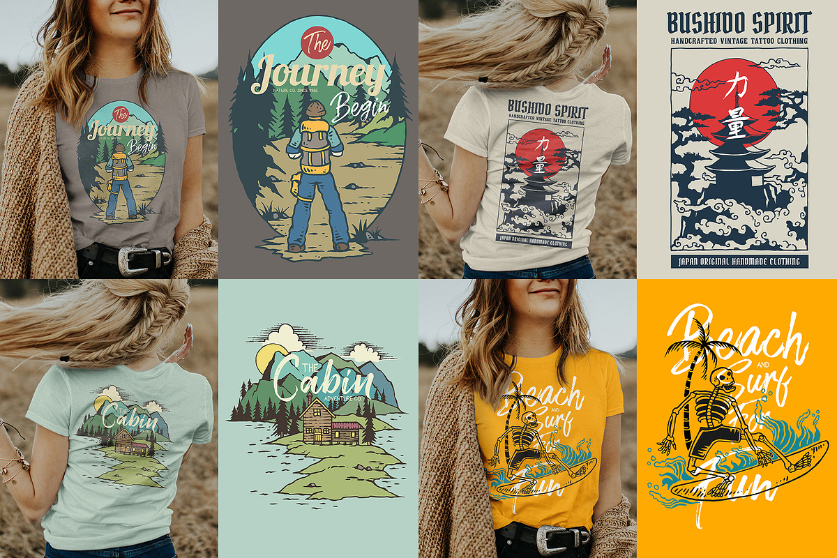 100 Keep Chillin' T-Shirt Designs, an Illustration by TSV Art Collective (Photo 6 of 26)