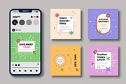 Social Media Post Templates, a Social Media Template by MightyDesign (Thumbnail 2 of 8)